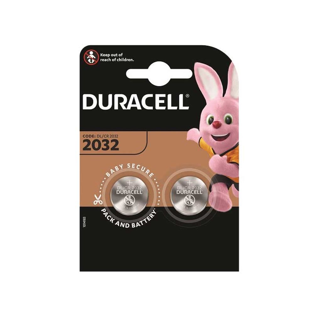 Battery DURACELL 3v Cr2032 2's Dur006