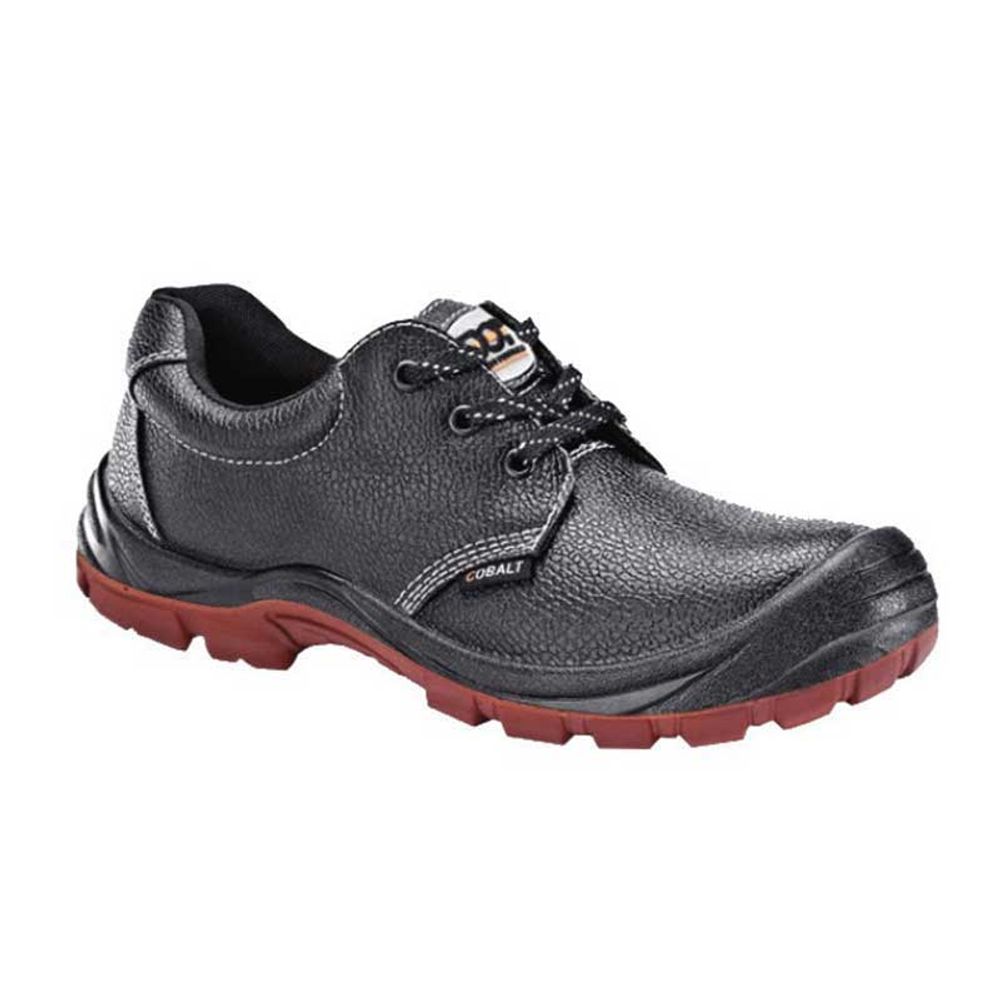Shoe Safety Cobalt Oil/acid St/cap Black Sabs Size 7