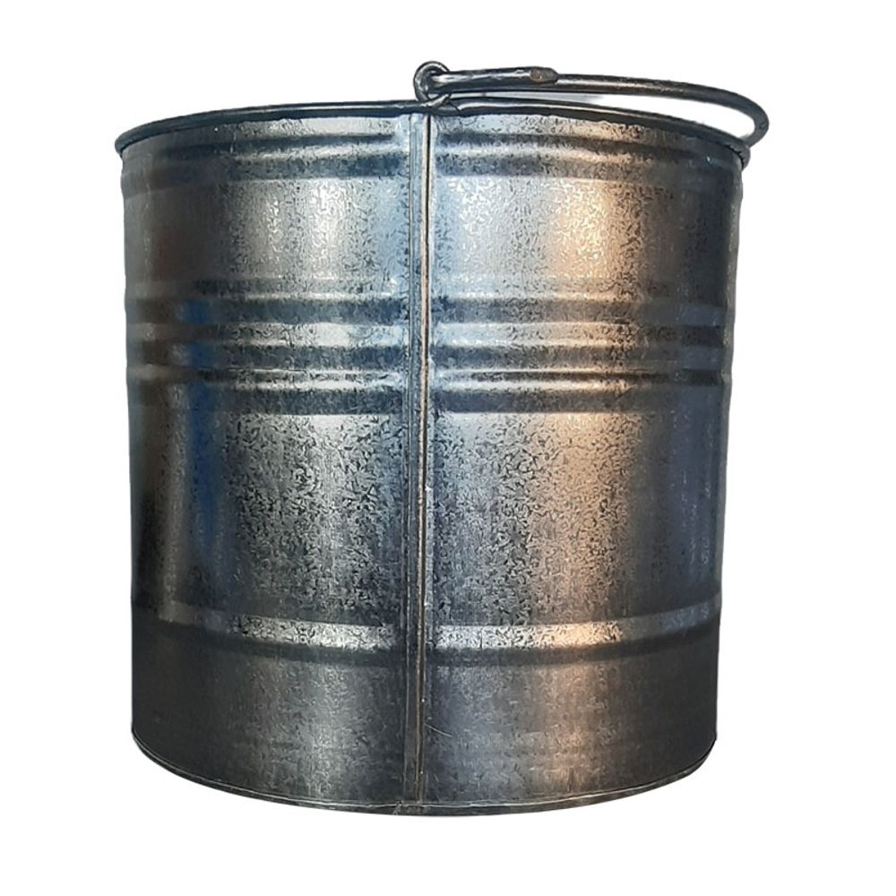 Bucket Builders Galvanised 9lt*27cm