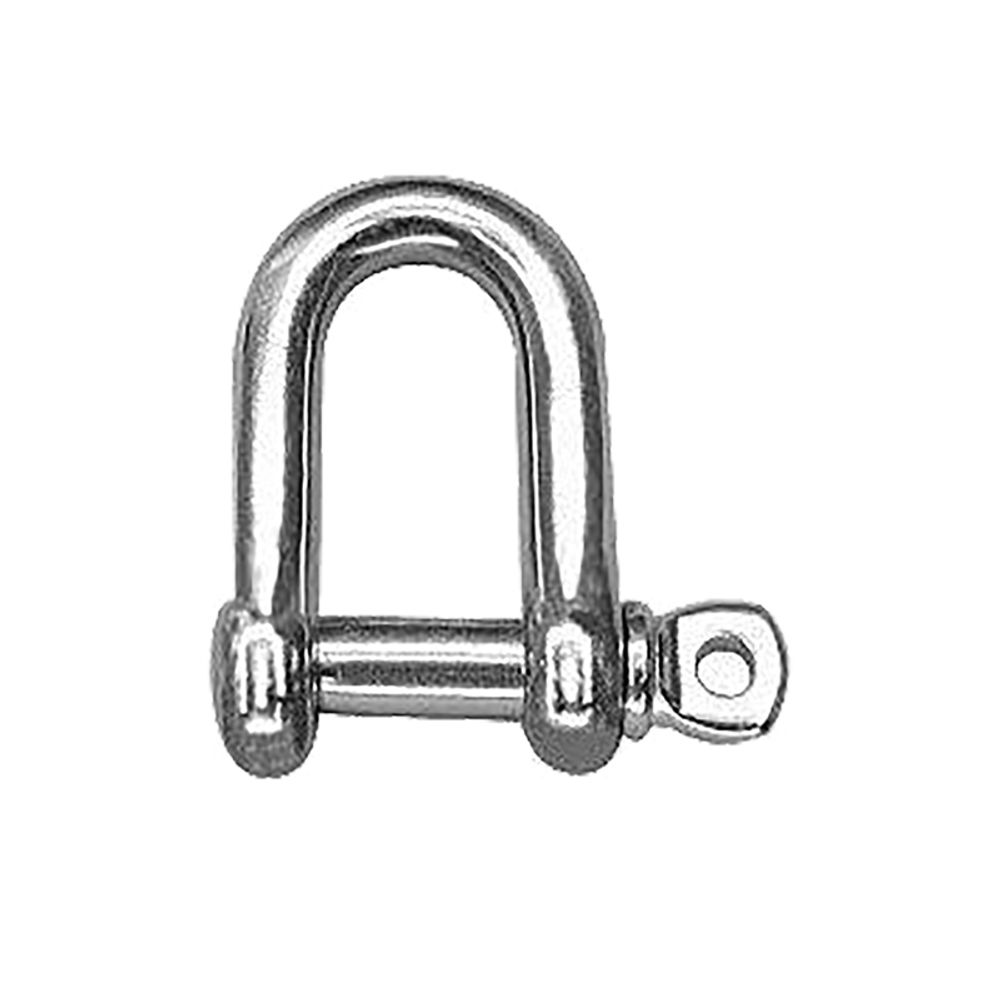 Shackle D 6mm Galv 1223