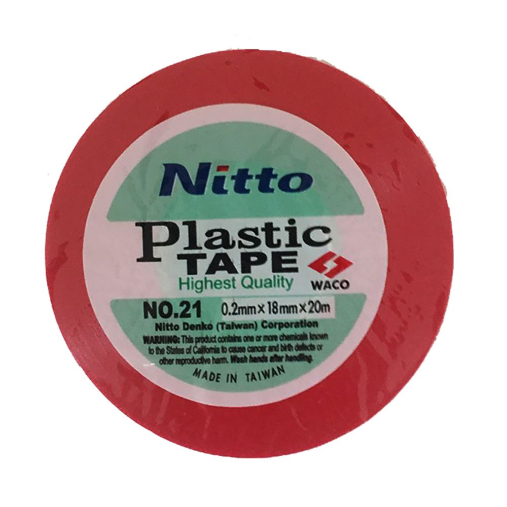 Insulation Tape NITTO 20mt Red