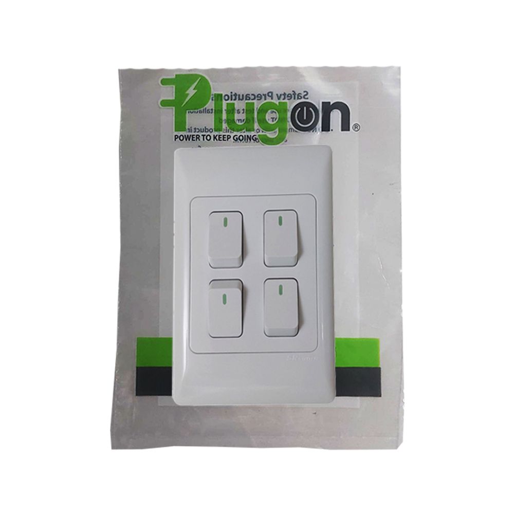 Switch Light 4 Lever 4*2 1 Way (sws04)