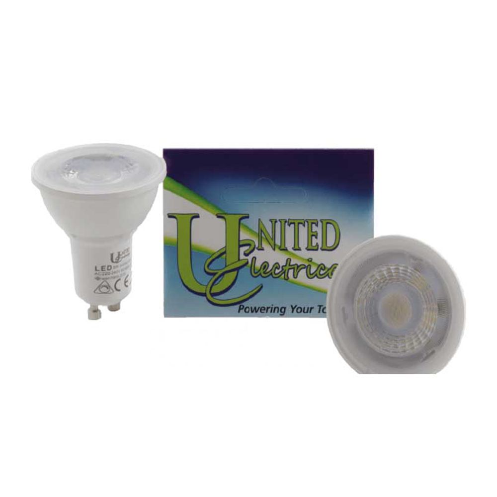 Globe Downlight Led Gu10 Cool/w 5w 30000h 550lm