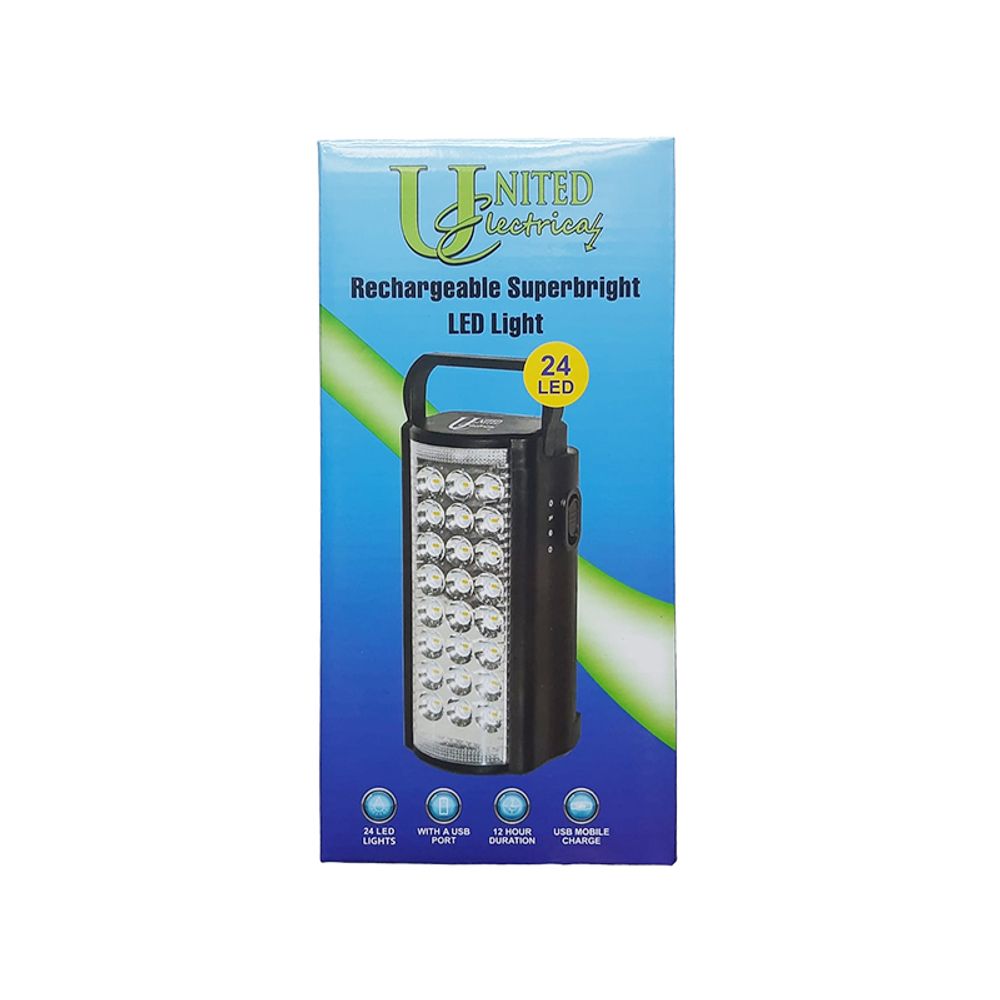 Light Emergency Rechargeable 24 Led 24smd 7909cs