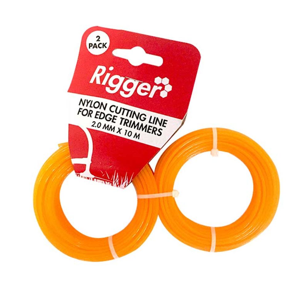 Linetrimmer Nylon Line Twinpack 2x2mmx10mt