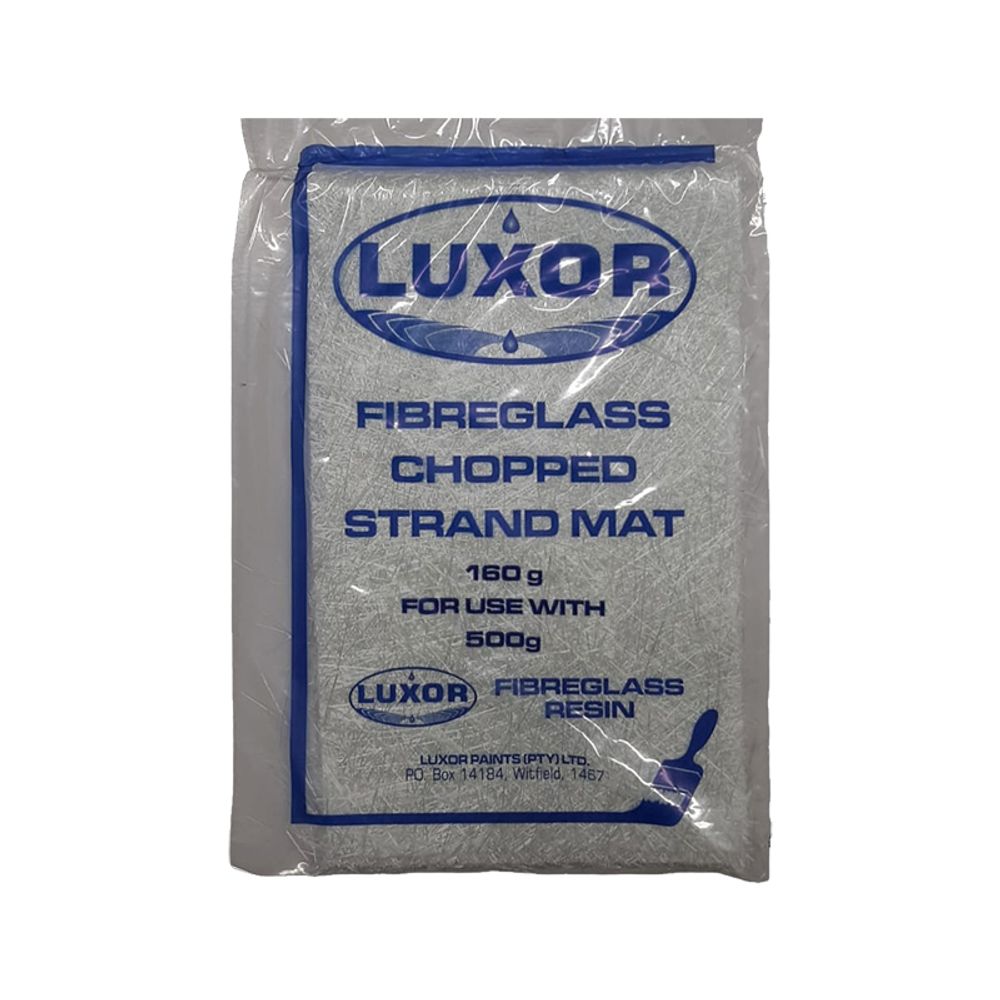 Fibre Glass Chopped Mat Prepack 160g LUXOR