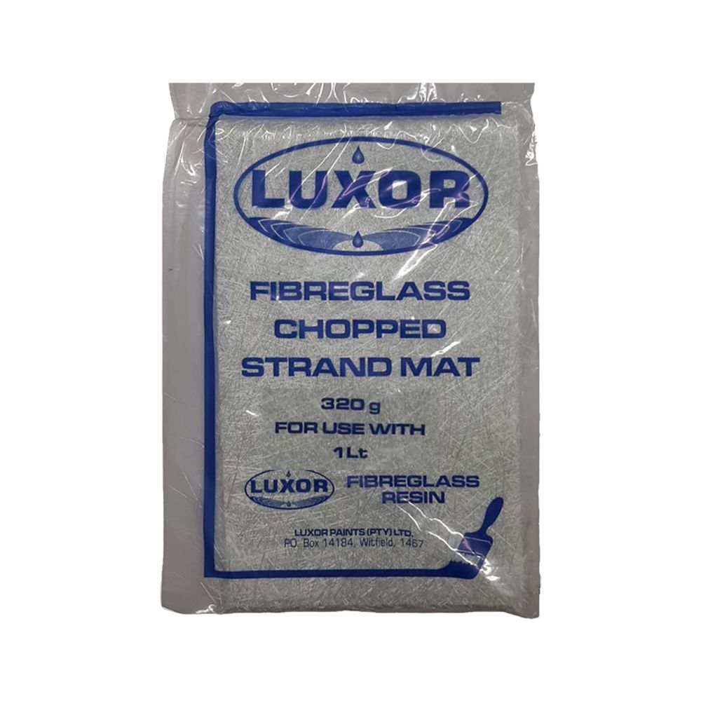 Fibre Glass Chopped Mat Prepack 320g LUXOR