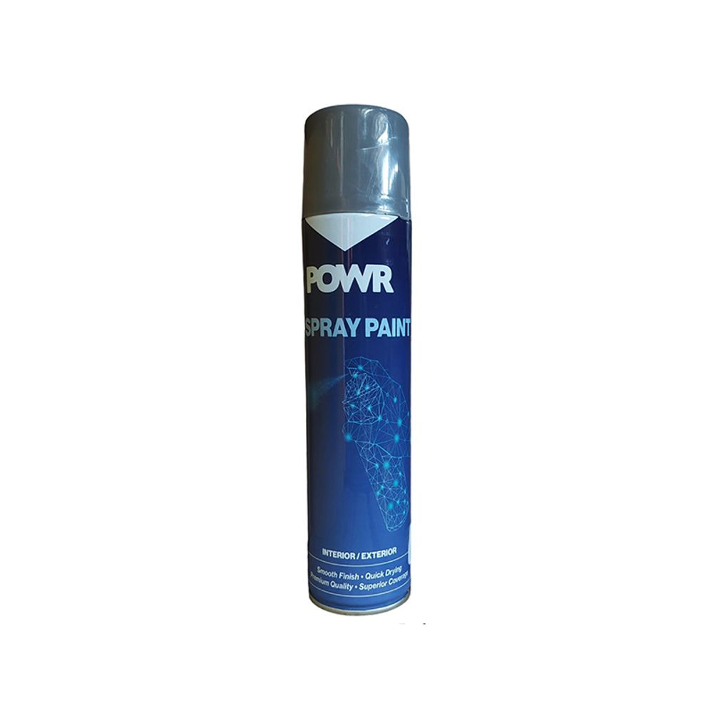 Paint Spray Std Grey Primer 300ml POWR