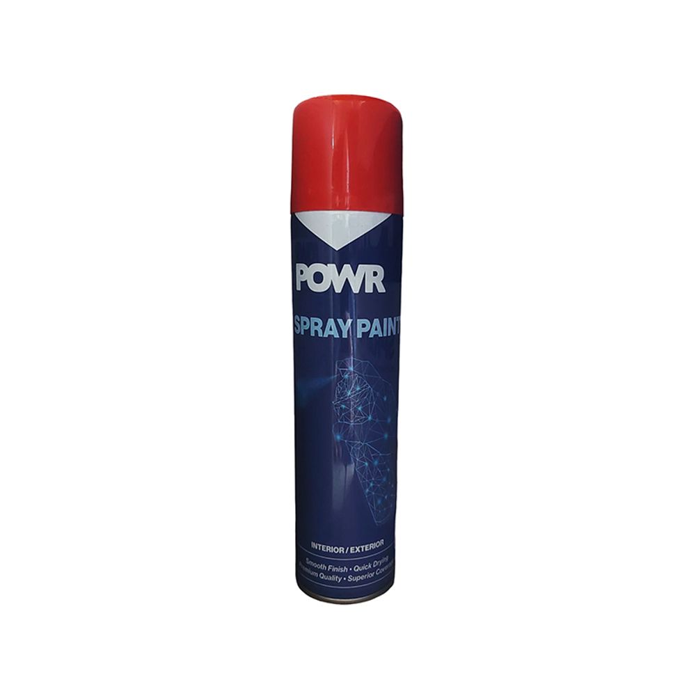 Paint Spray Std Red Fire Engine 300ml POWR