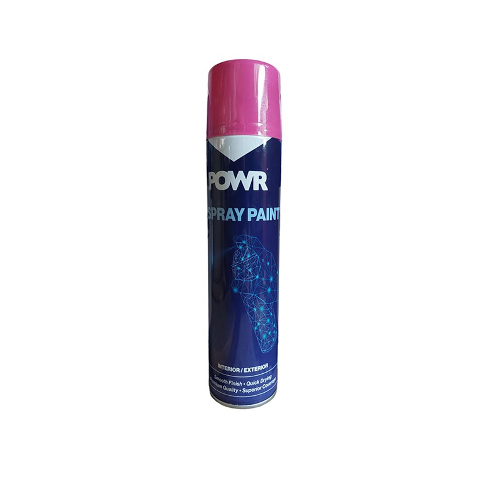 Paint Spray Std Pink Hot 300ml POWR