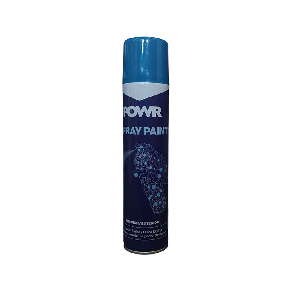 Paint Spray Std Blue Navy 300ml POWR