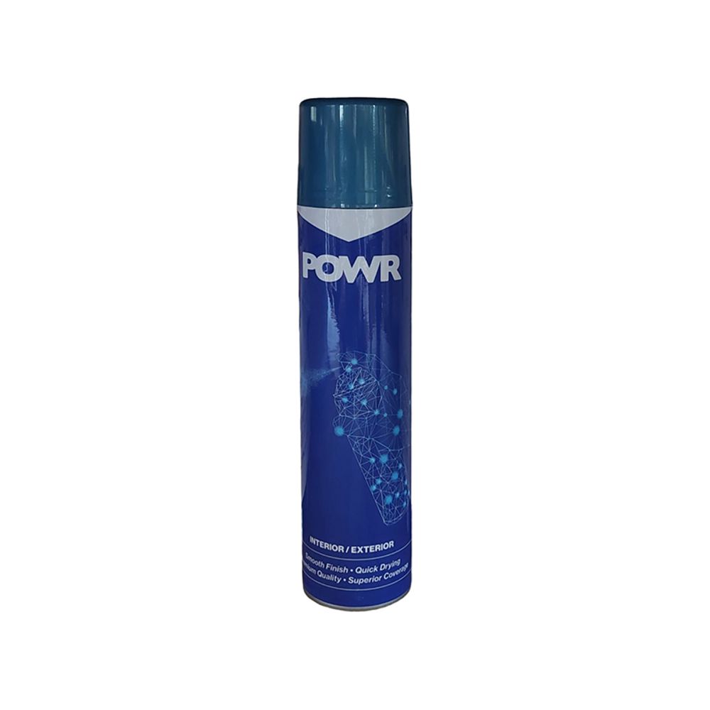 Paint Spray Metal Blue Light 300ml POWR
