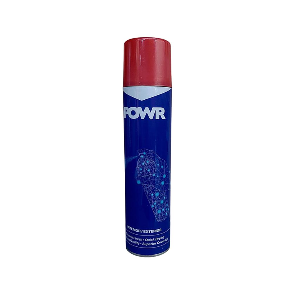 Paint Spray Metal Red 300ml POWR