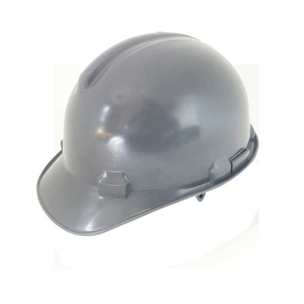 Cap Safety (peak) Grey Lined
