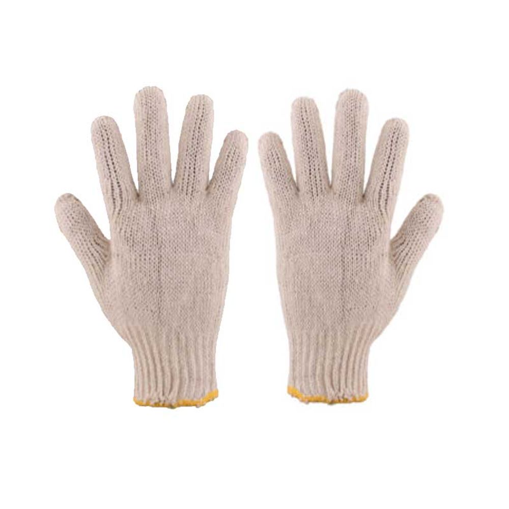 Gloves Cotton Mach/knit 7gg 450gpd Lrg G050
