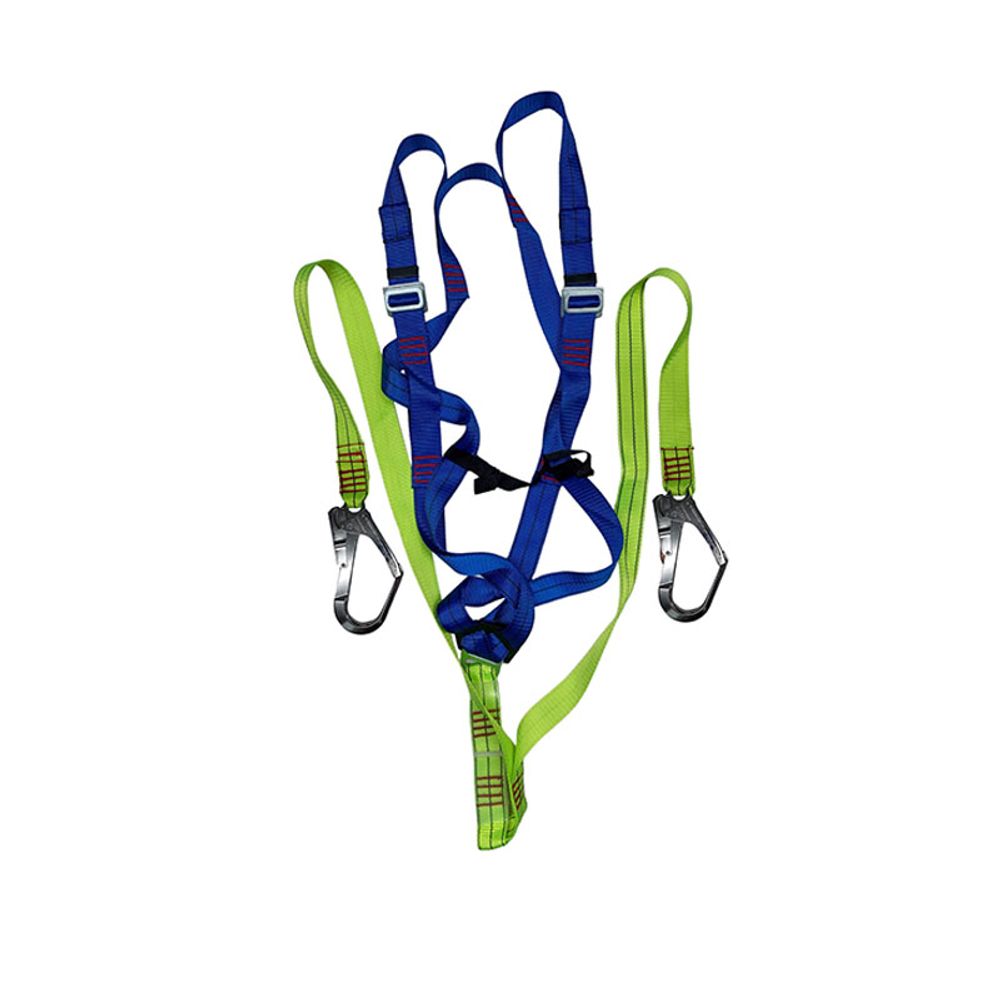 Safety Harness Double Lanyard & Scaff Hooks