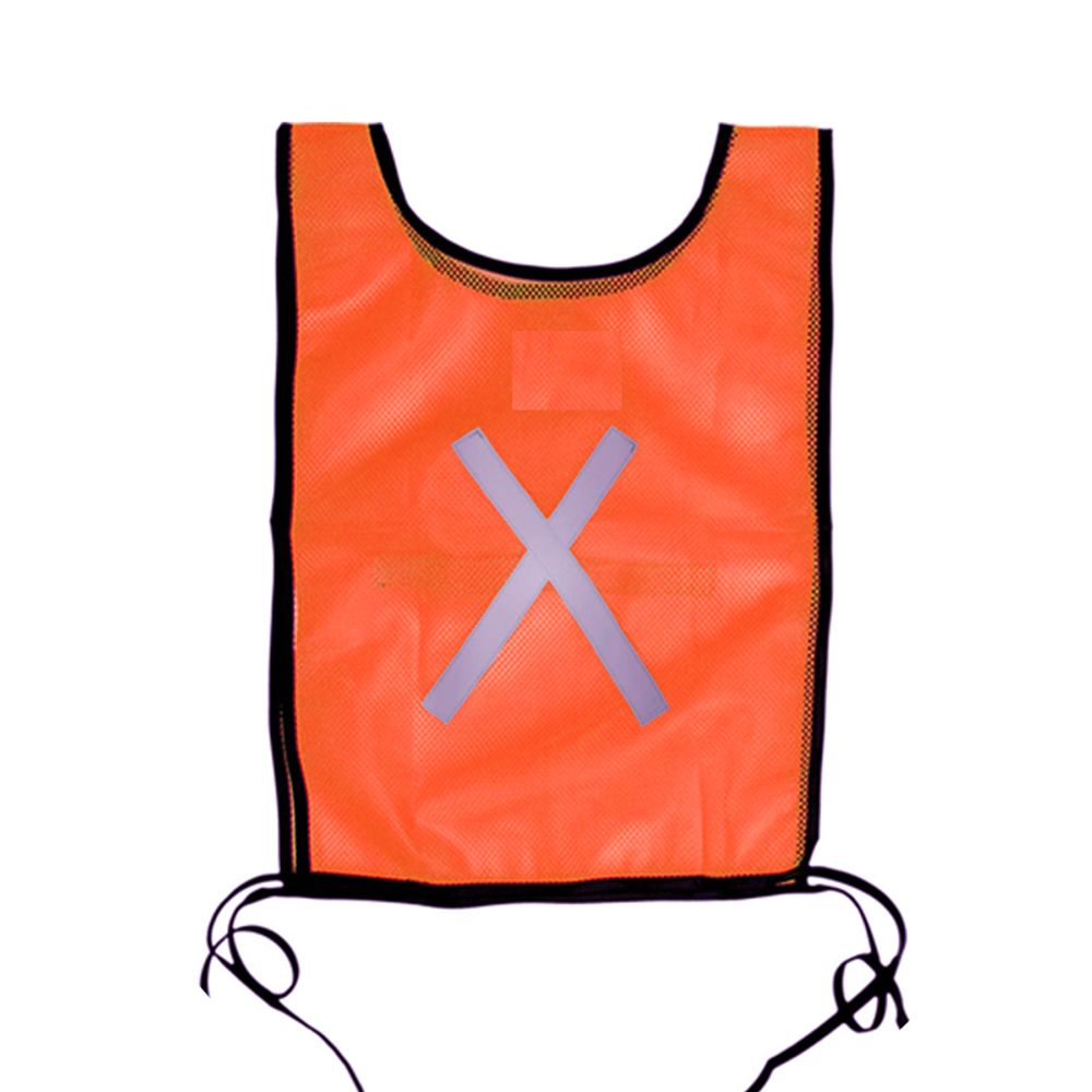 Bib Reflective Flu Orange