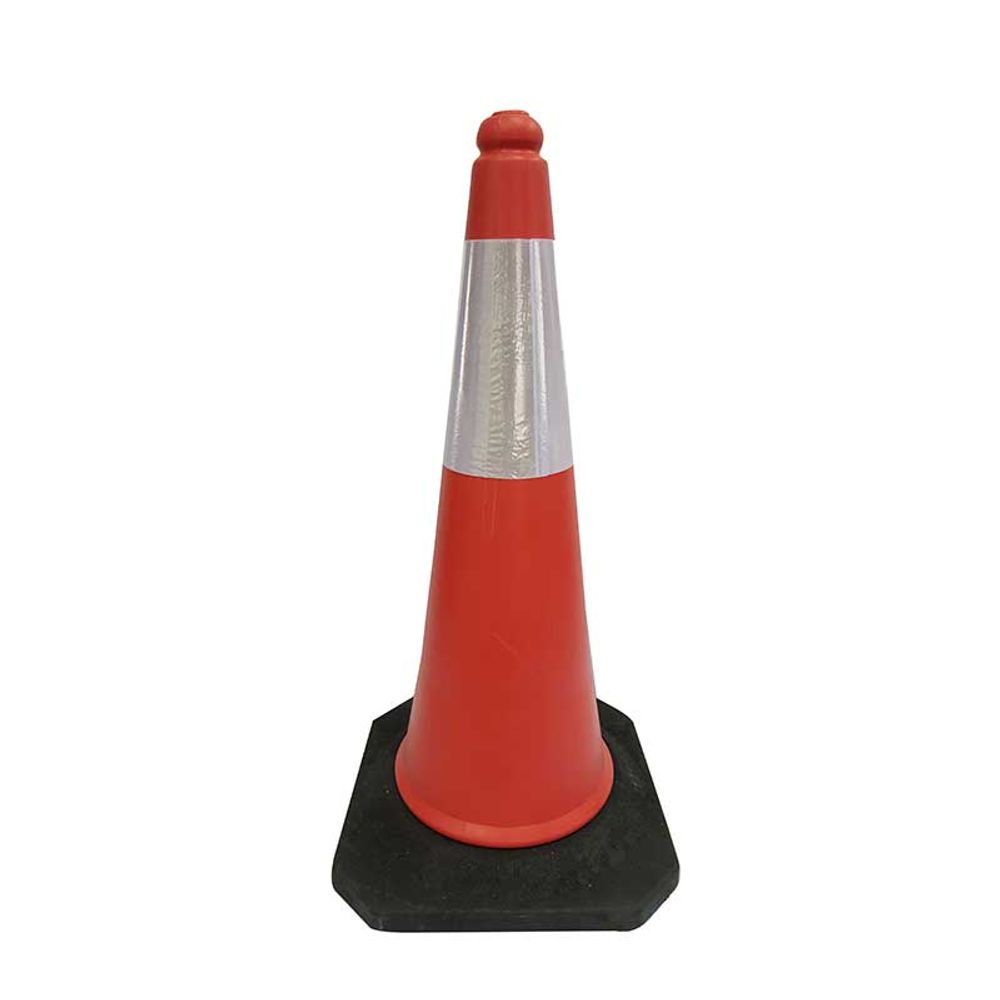 Traffic Cone Black Base 750mm Tc750e