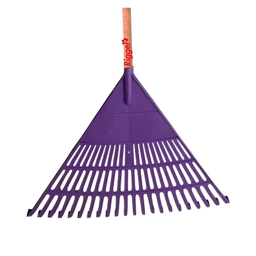 Rake Leaf Plastic Enzo Large (purple)
