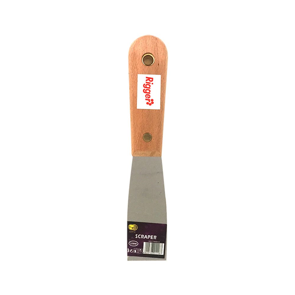 Scraper Paint 32mm Wood Hndl RIGGER