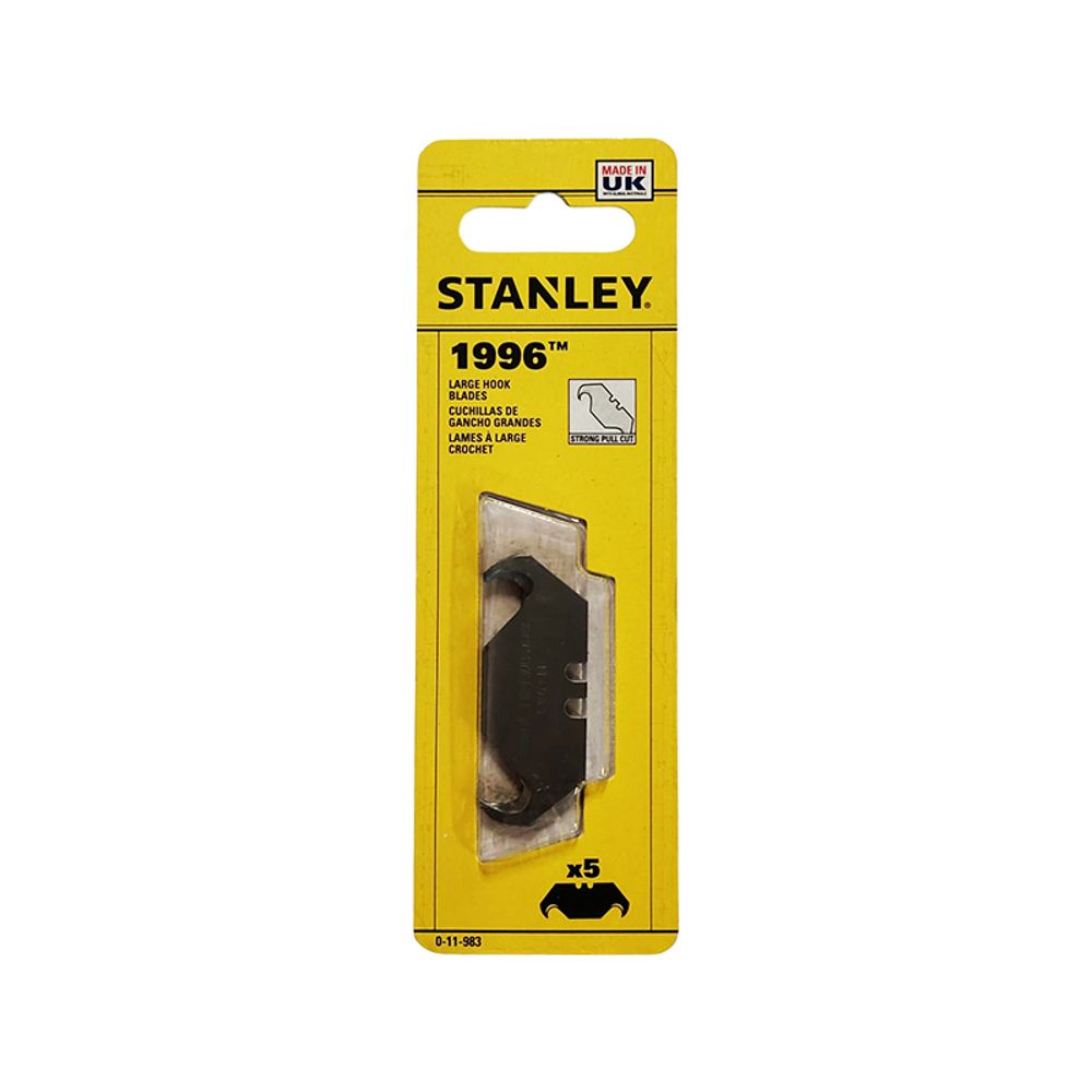 Blades Knife Blades Hook 5pce STANLEY 1996 0-11-983