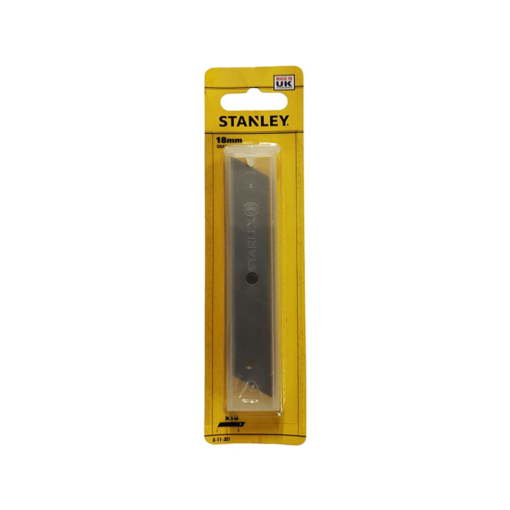 Blade Knife Blades Snapoff STANLEY 10's 18.0mm Diy 0-11-301