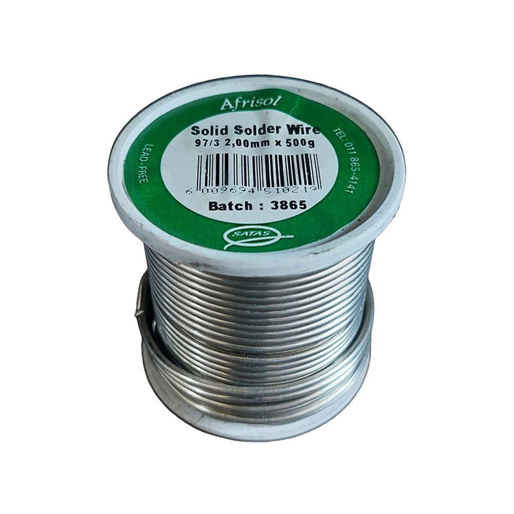 Solder Solid Core Reel 97/3 500gr