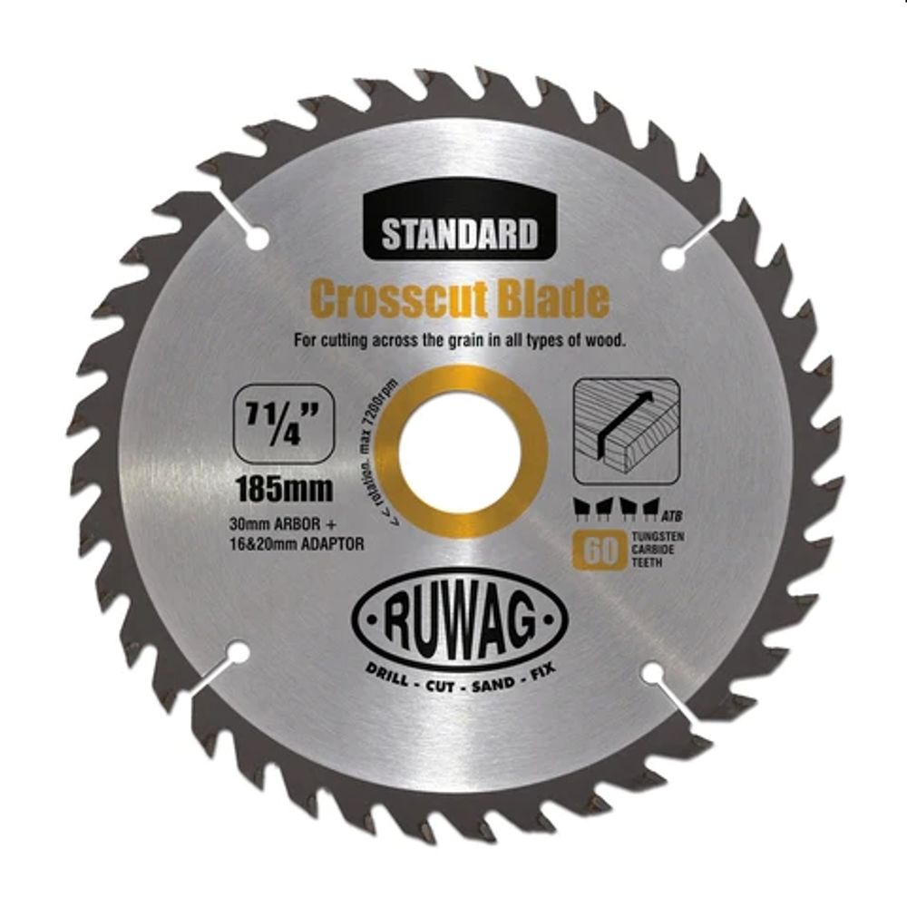 185mm Z60 Saw Blade Tct Standard