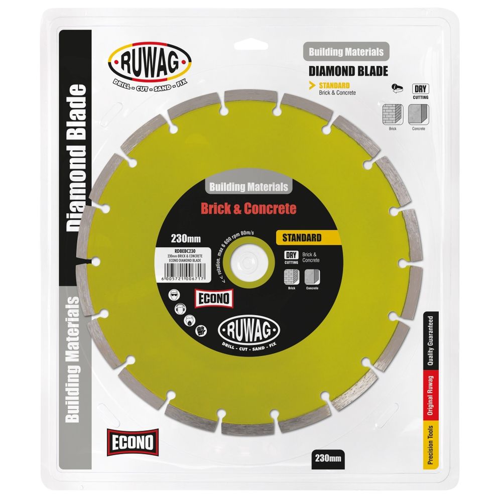230mm Brick & Concrete Econo Diamond Blade
