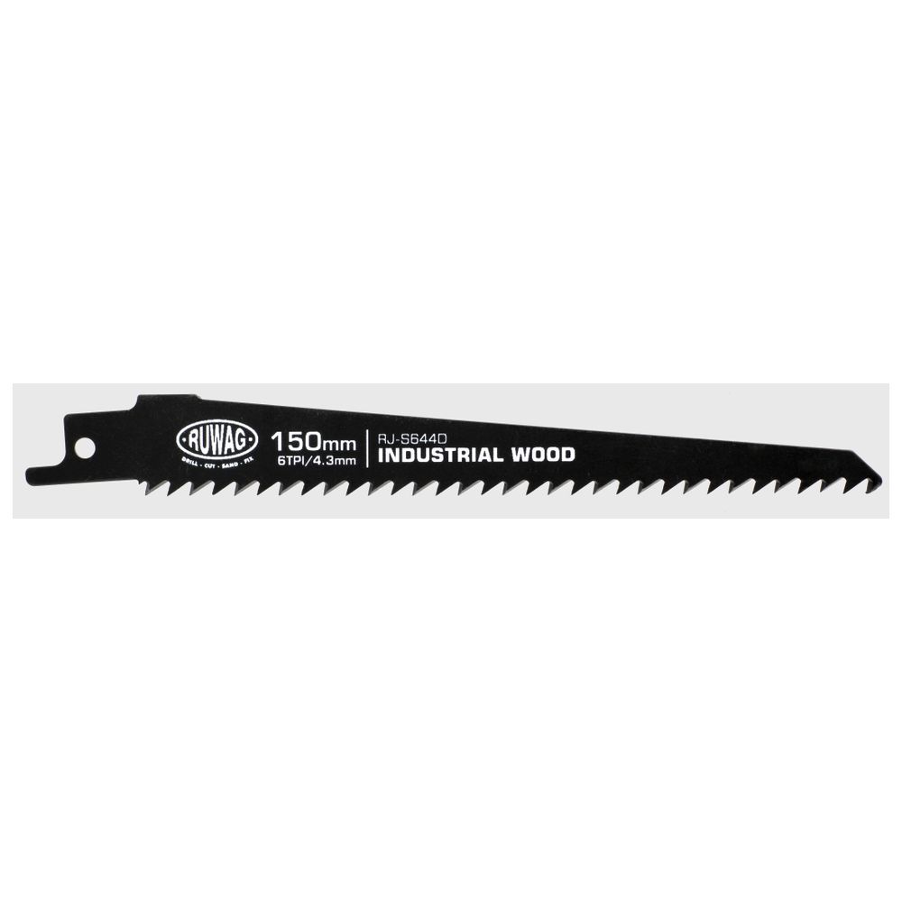 S644d Wood, Plywood & Mdf Recipro Saw Blade 2pce