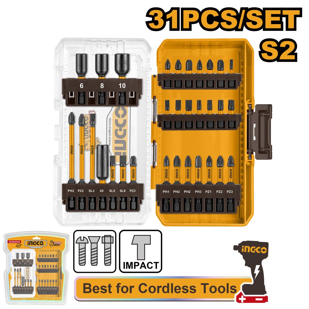 Drill Bit Set 31pcss Plst Casing