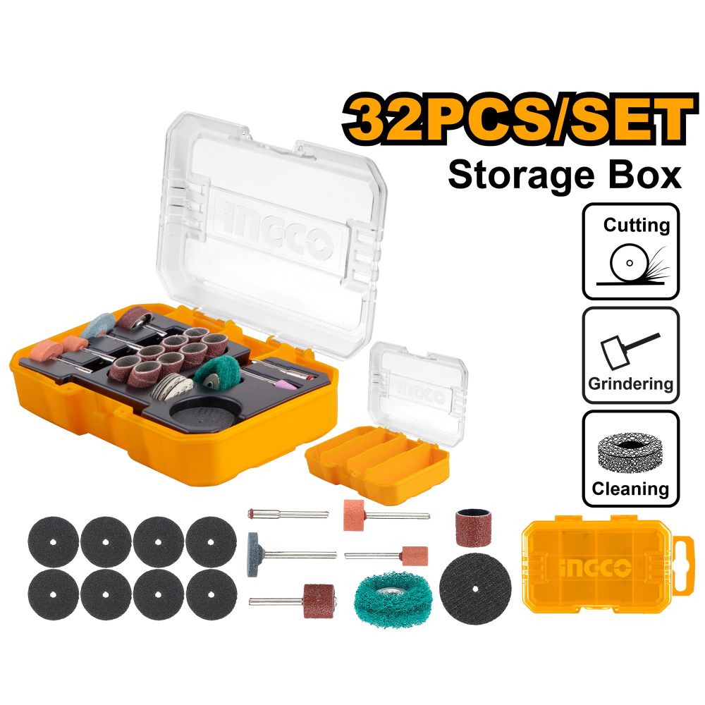 Drill Mini Acc Kit Sand/grind 32pcs