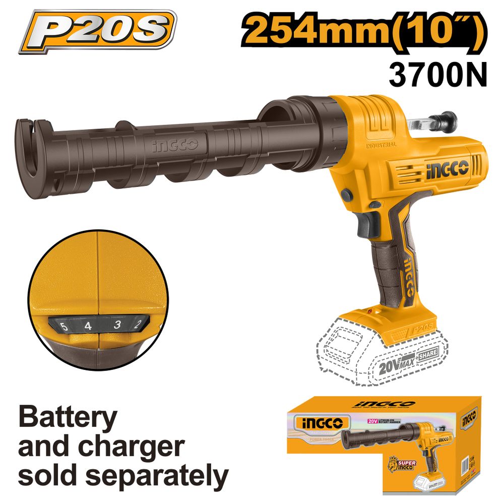 20v Ps+c/l Caulking Gun