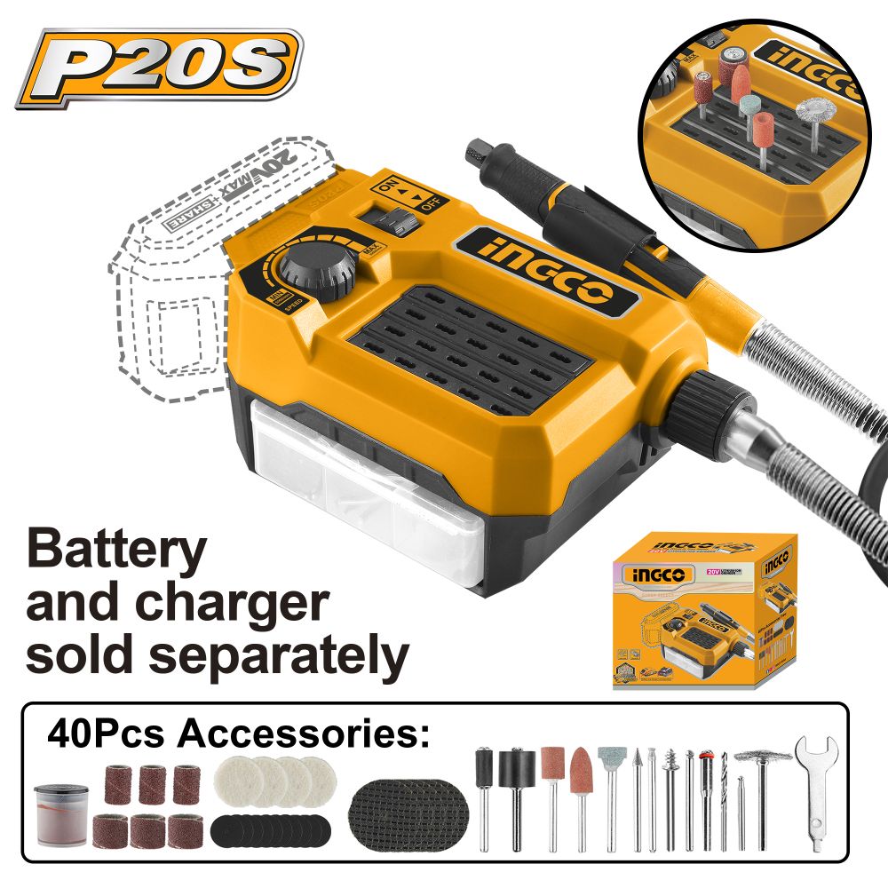20v Ps+c/l Mini Grinder