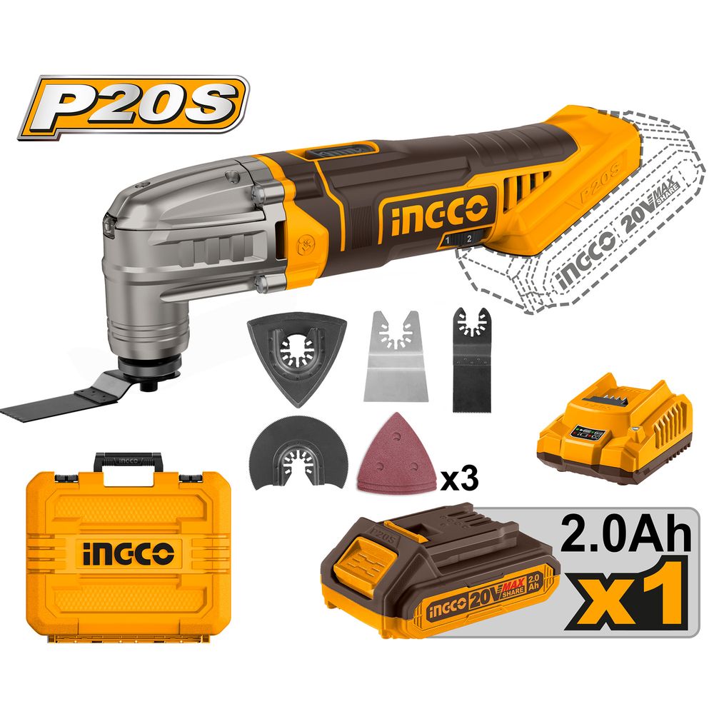 20v Ps+c/l Multitool Kit + Assy Bmc