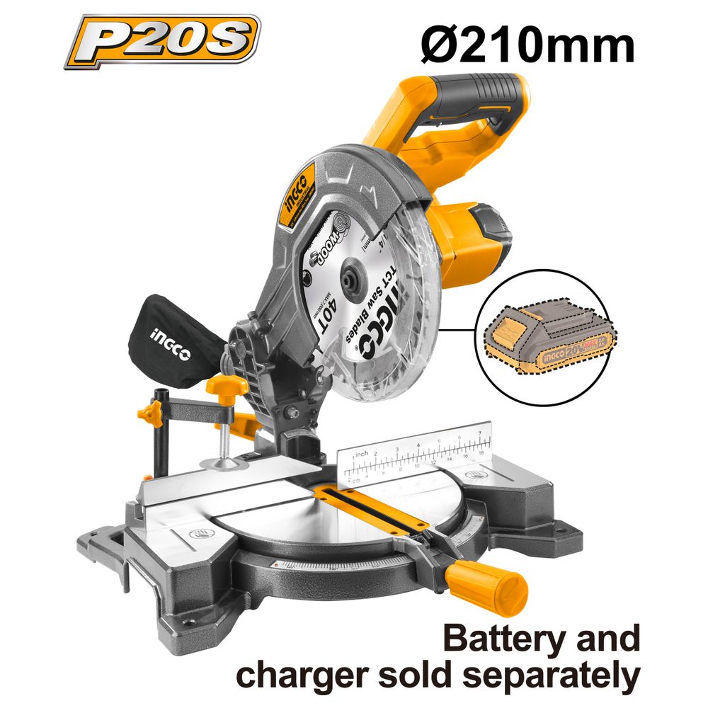 20v Ps+c/l Mitre Saw 210mm Blade