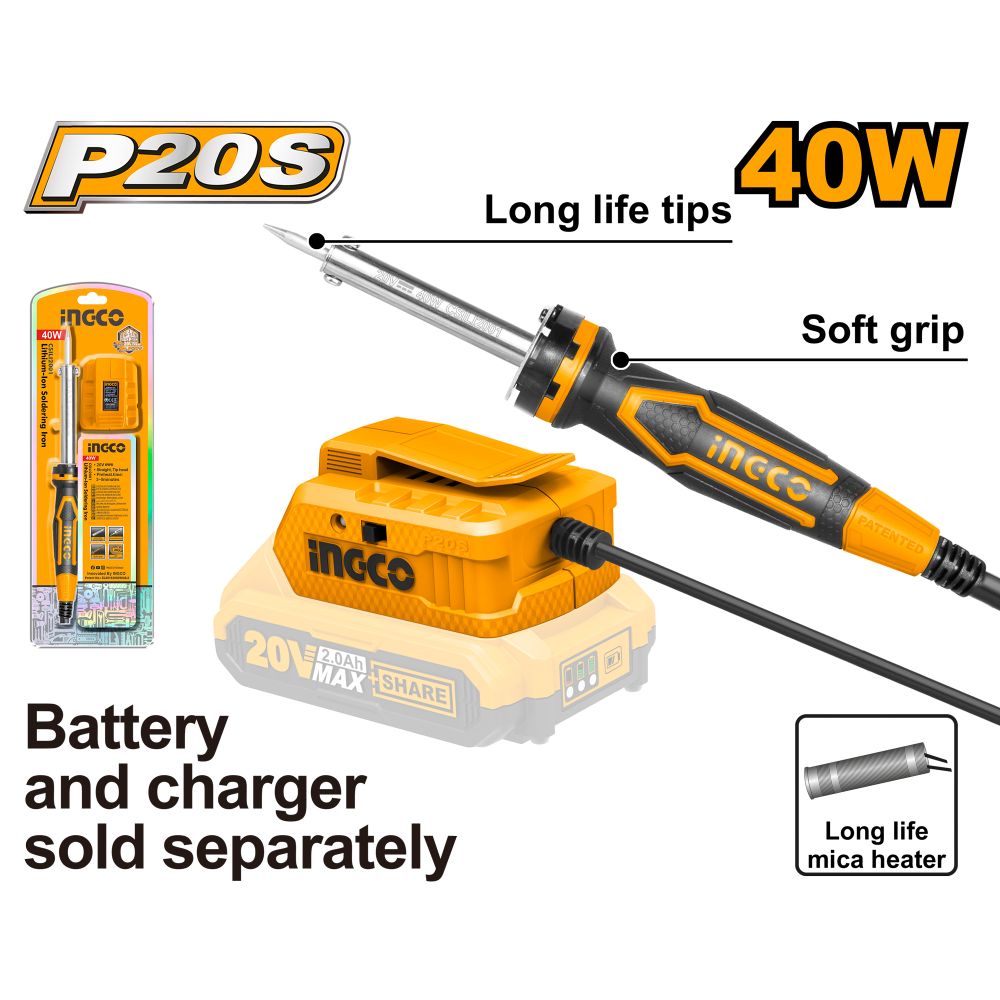 20v Ps+c/l Soldering Iron