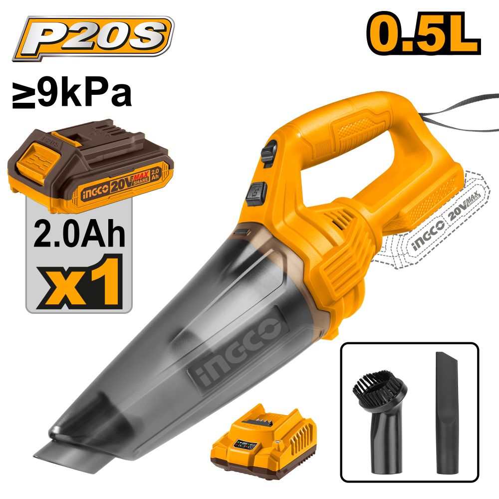 20v Ps+c/l Hand Held Vacuum 0.5l Kit