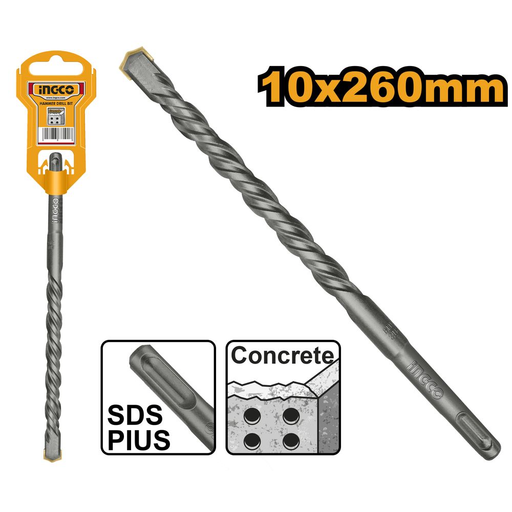 Drill Bit Sds+ Hammer 10x260mm