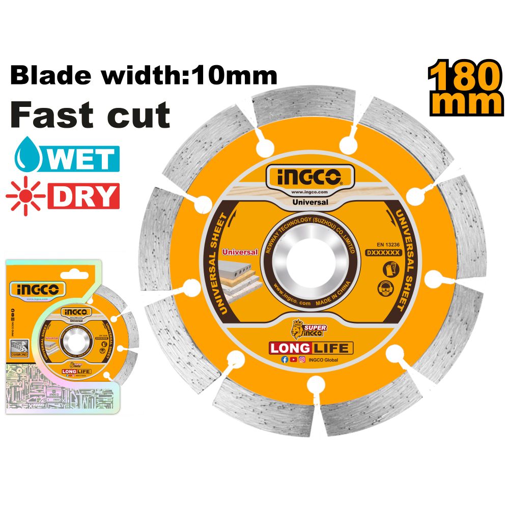 Disc Dry Diamond 180mm 1pcss