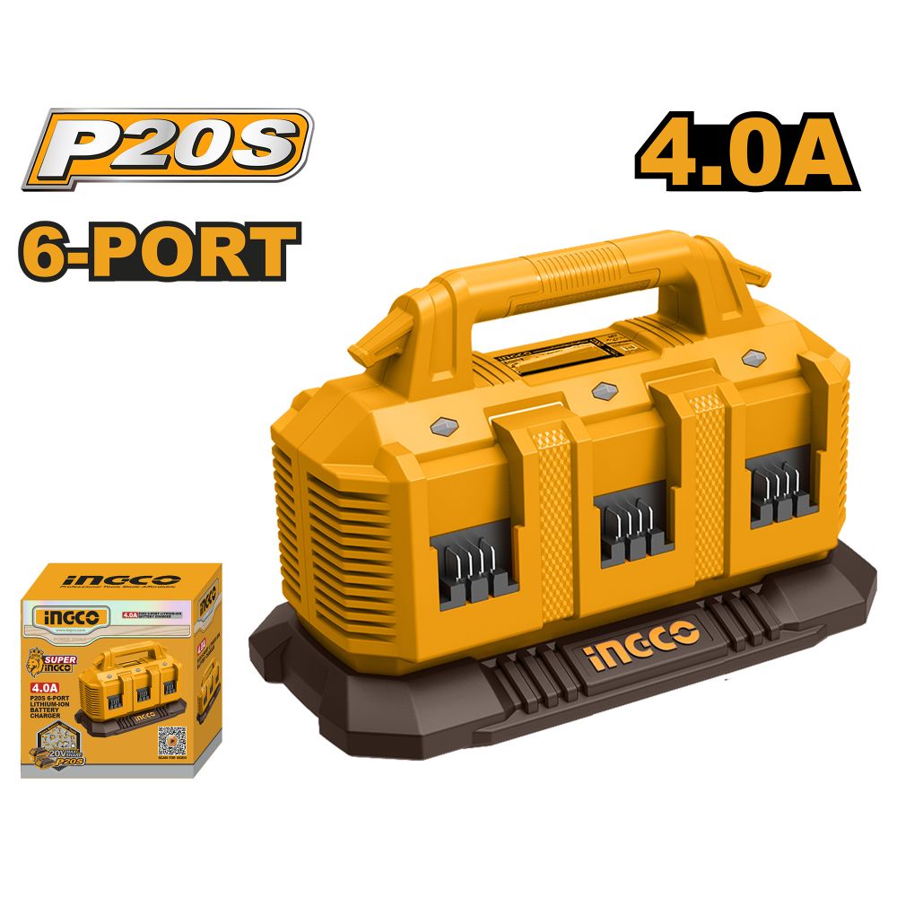 20v Ps+c/l 6 Port Charger