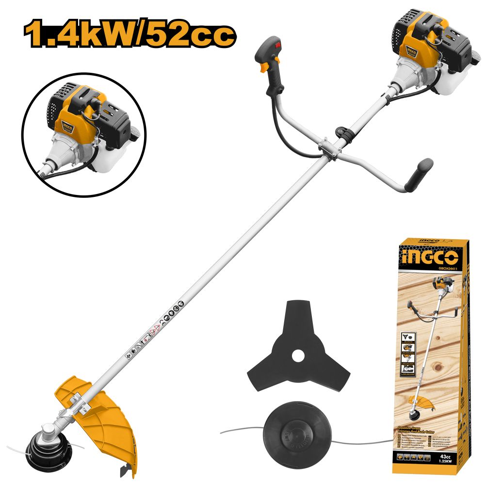Brush Cutter 52cc 2hp Dual Fun