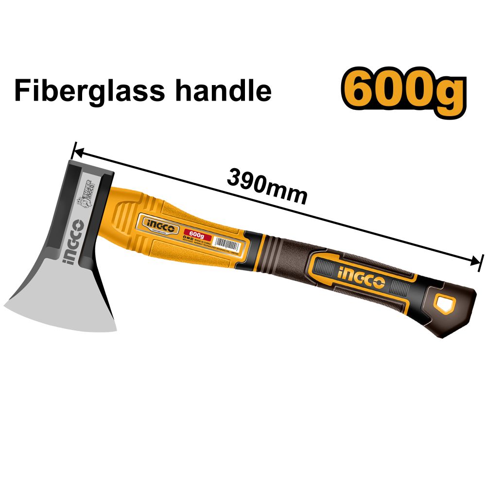 Axe 600g Fibre Glass Handle