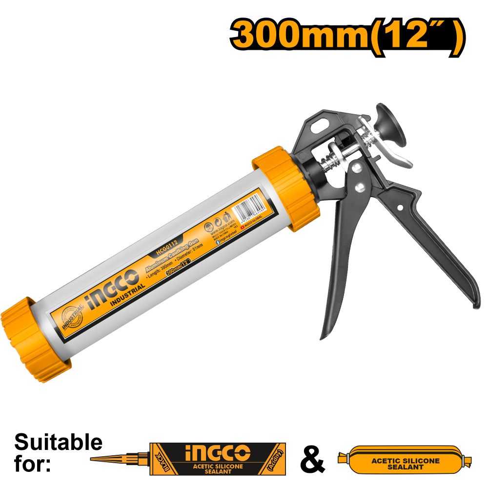 Caulking Gun Alum 300mm