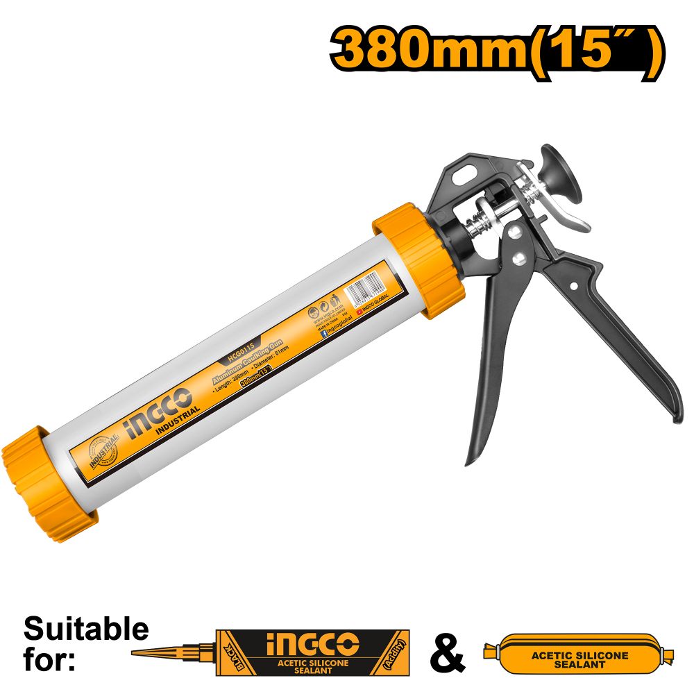 Caulking Gun Alum 380mm