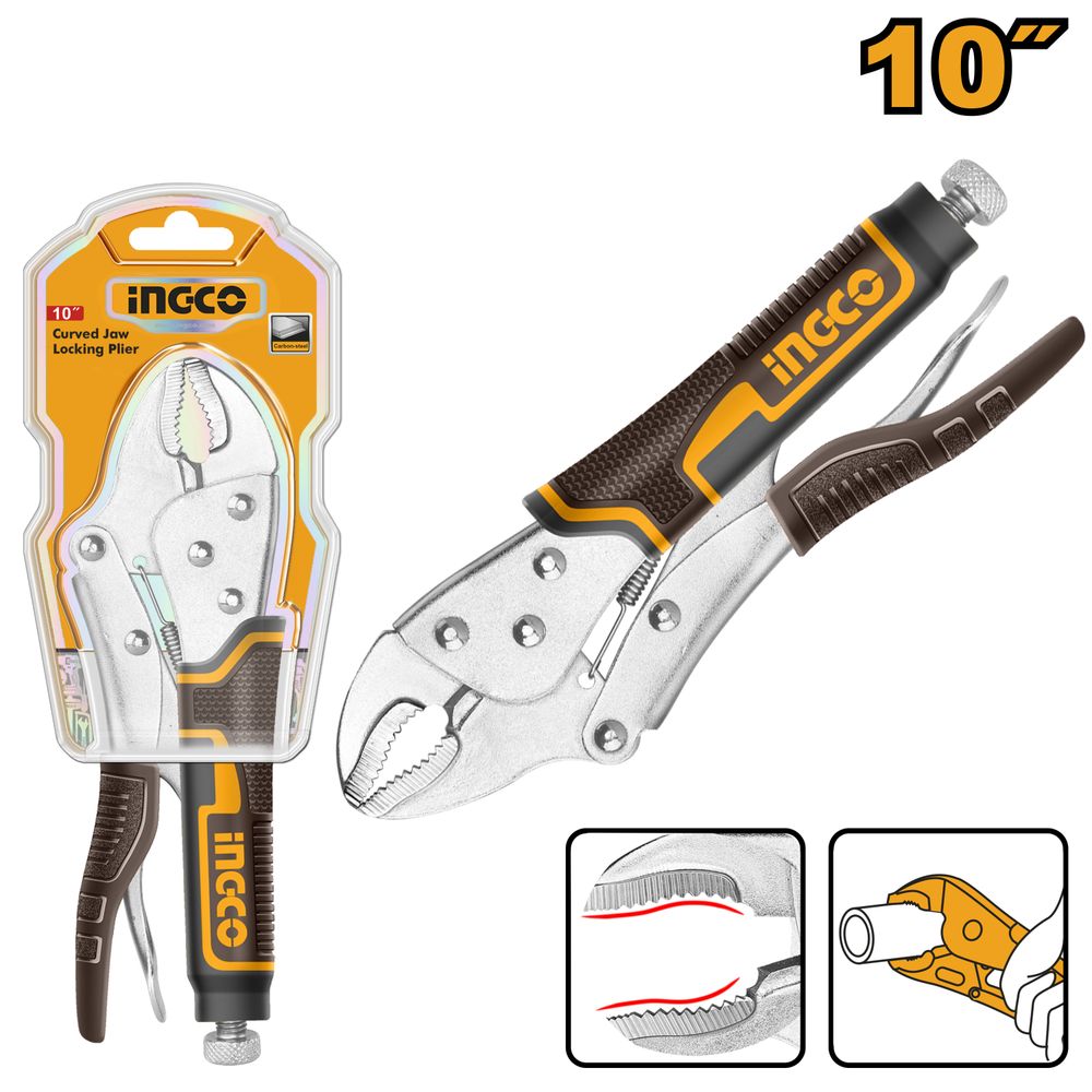 Vicegrip Curved Jaw 250mm Cs