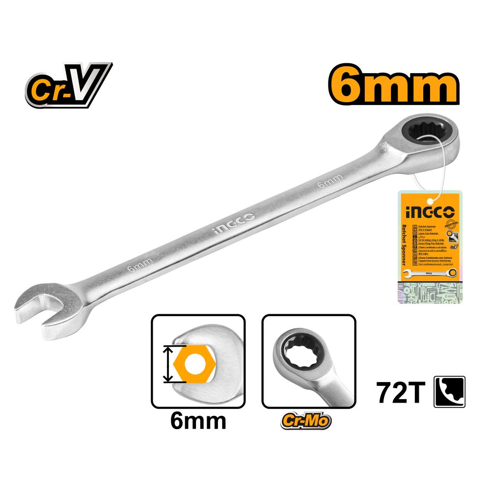 Spanner Ratchet 06mm