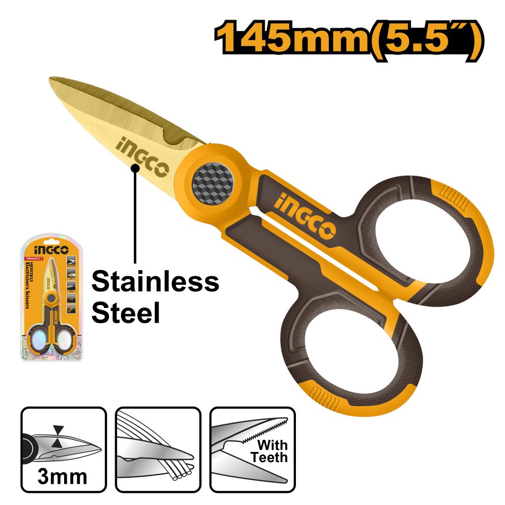 Scissor Electricians 145mm