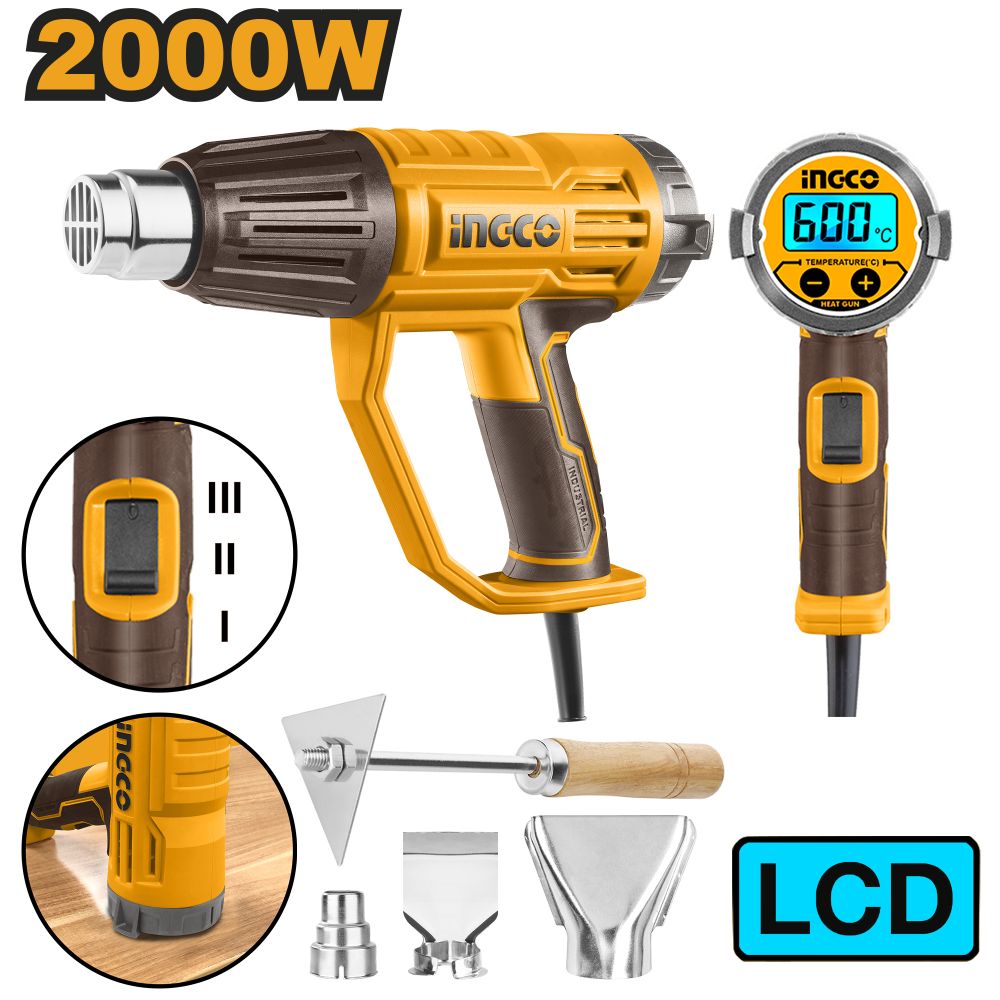 Heat Gun 2000w+assy Lcd