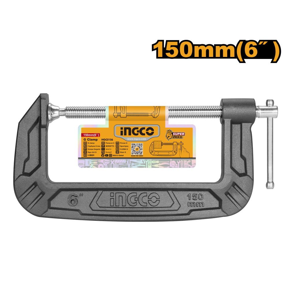 Clamp G 150mm Cast Iron
